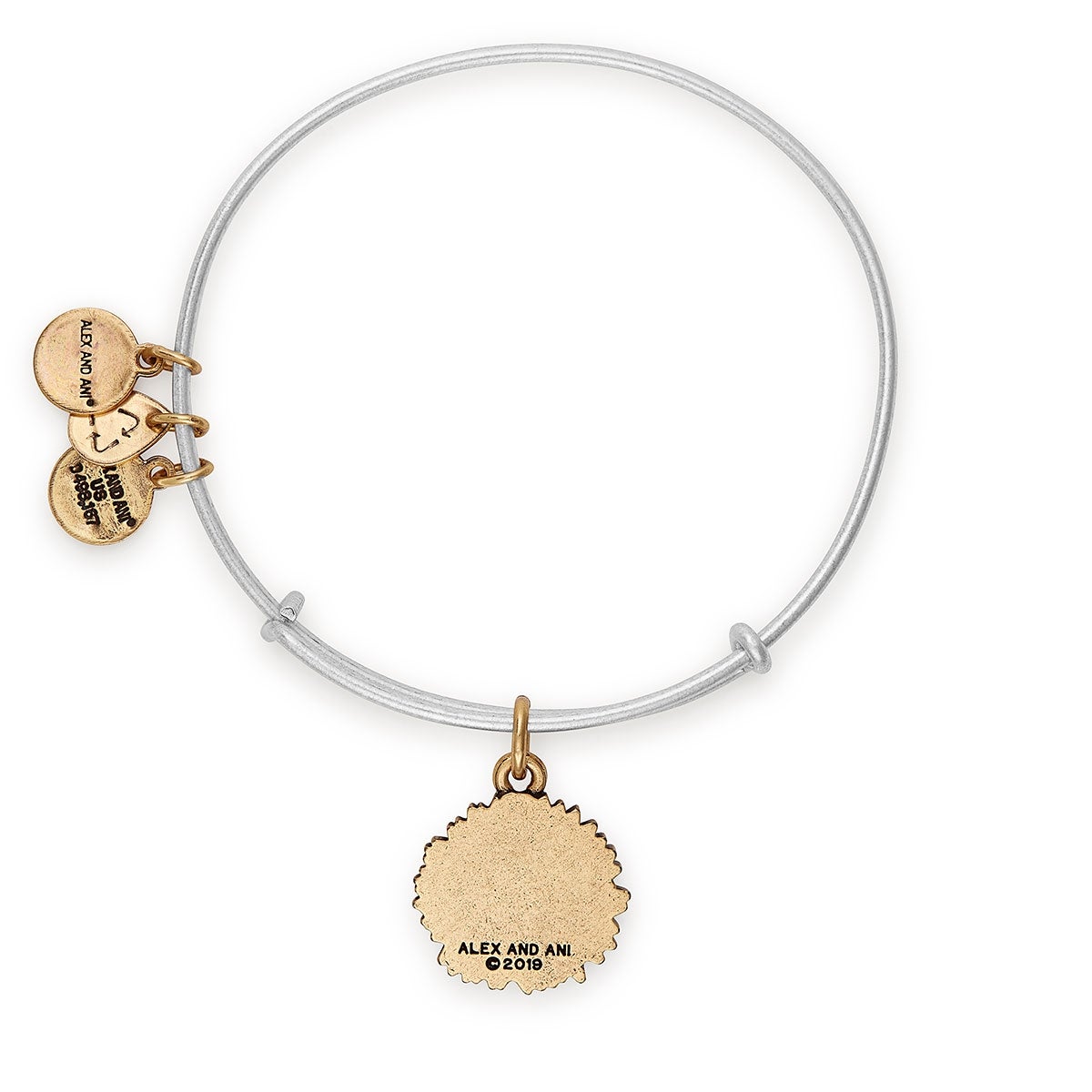 Sunflower Charm Bangle