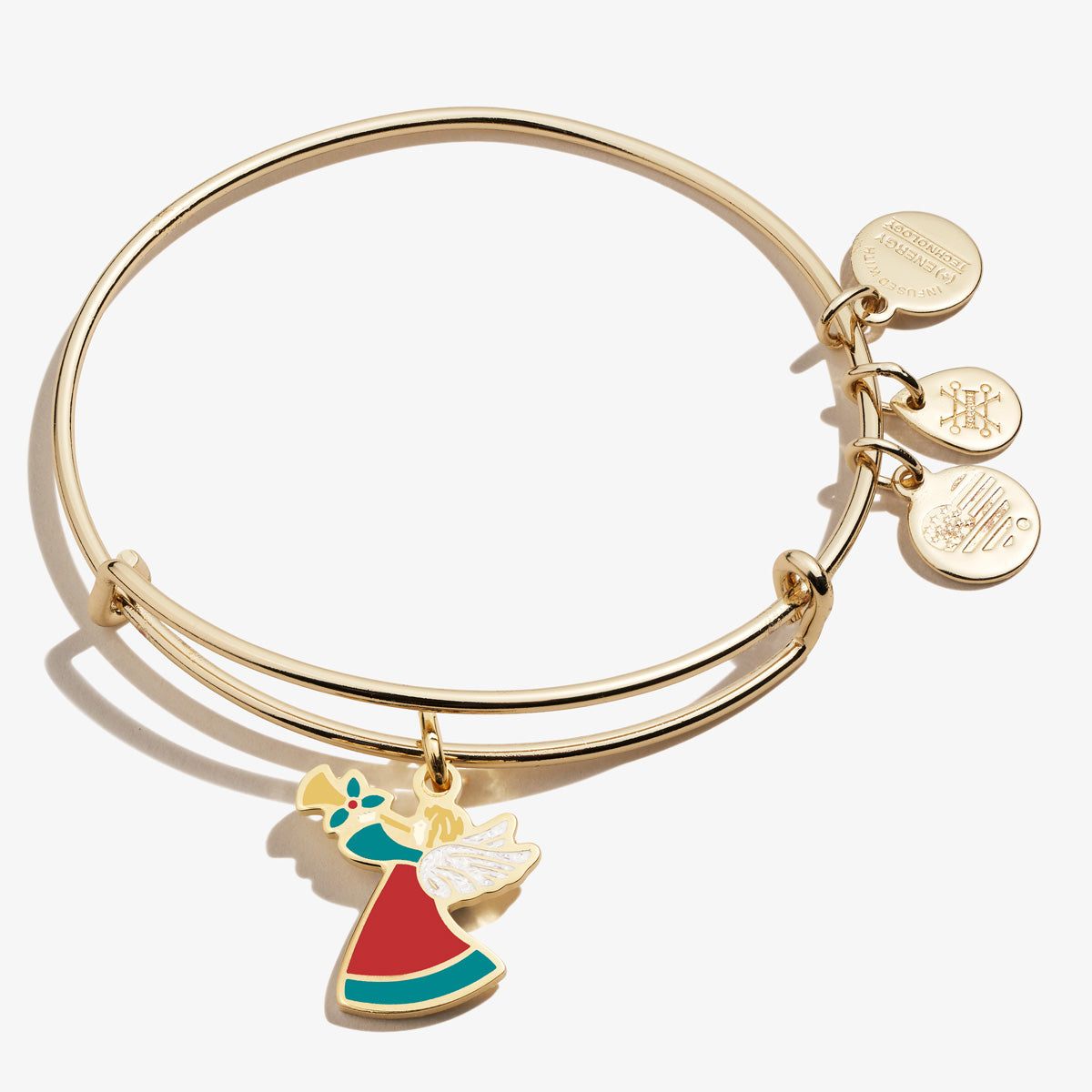 Holiday Angel Charm Bangle, Color