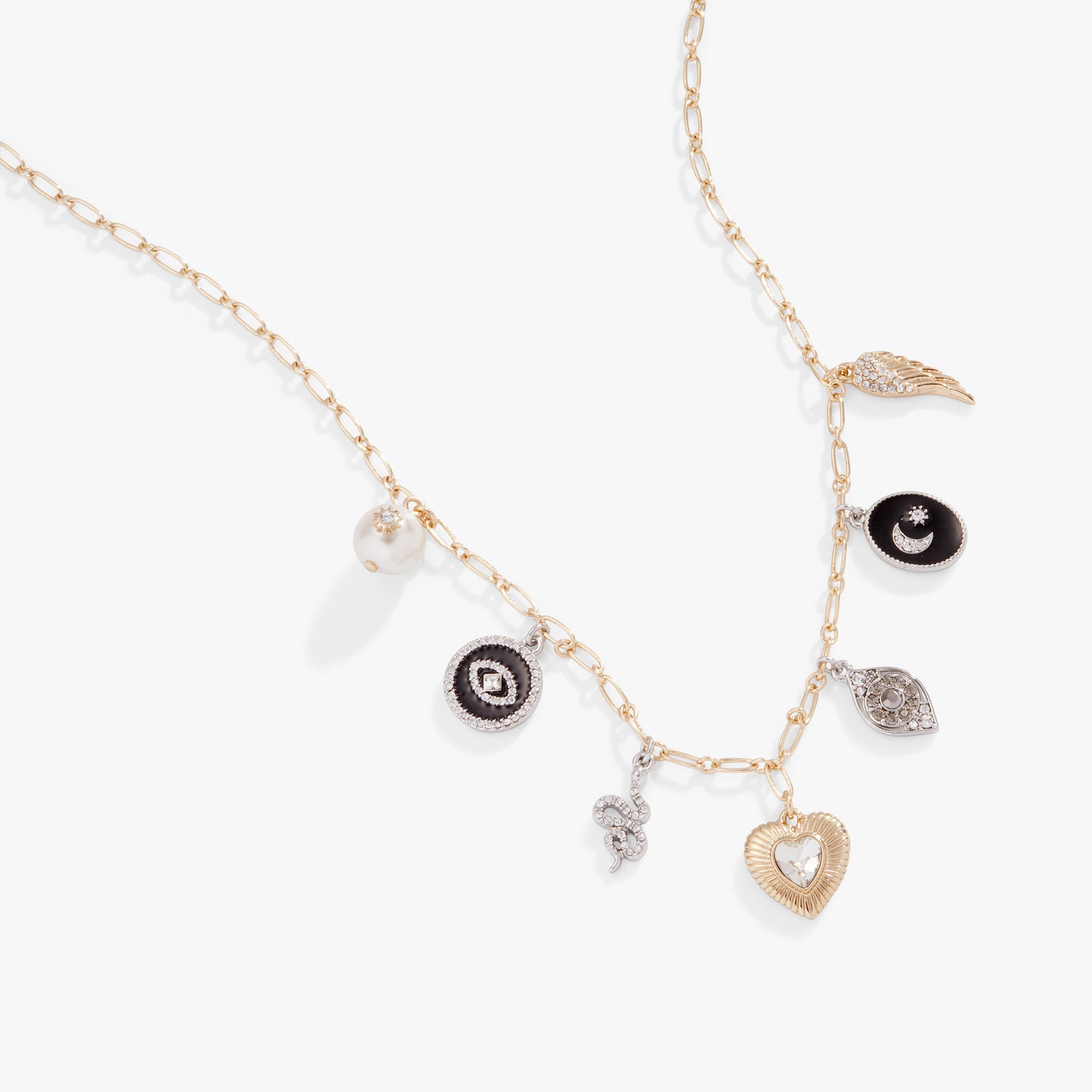 Multi-Charm Celestial Necklace