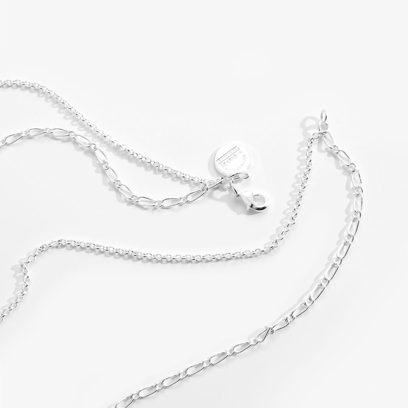 Engravable Wisdom + Potential Multi-Charm Layered Necklace