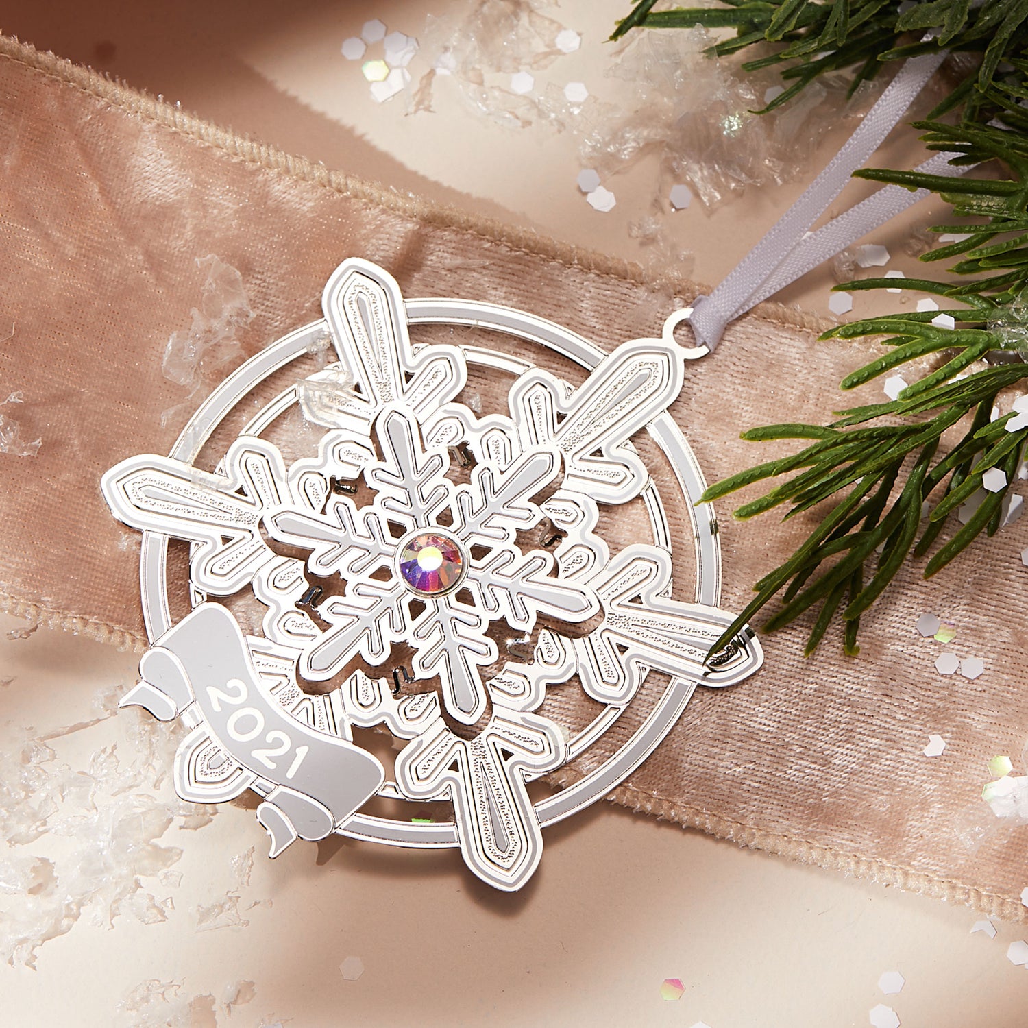 2021 Holiday Snowflake Ornament