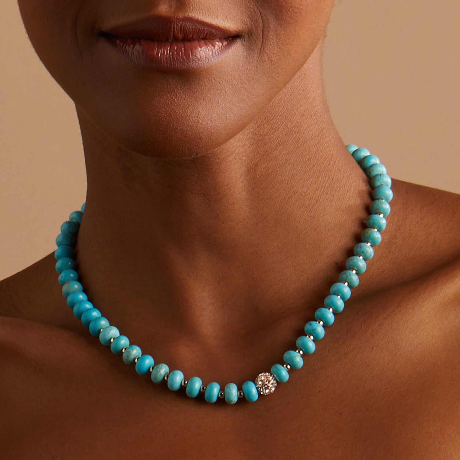 Fireball Turquoise Necklace